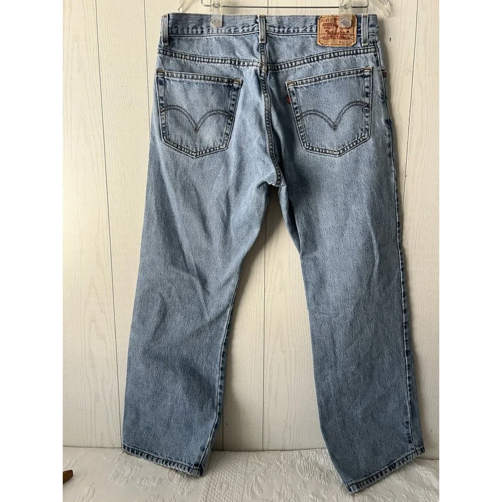 Levis 517 Boot Cut Jeans Mens 36x30 (FITS 34x30)Cotton FADED Heritage